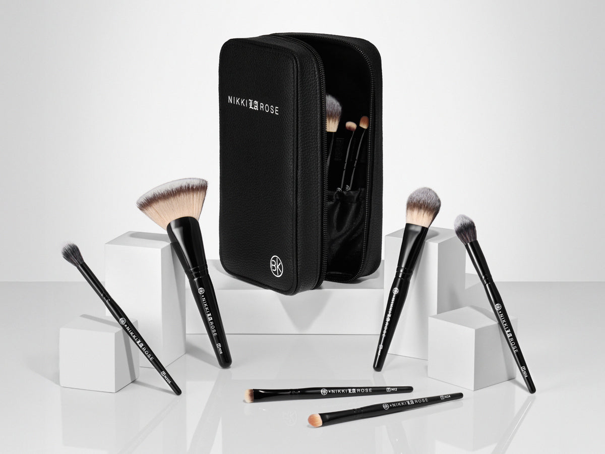 Nikki La Rose Travel Brush Set with Case